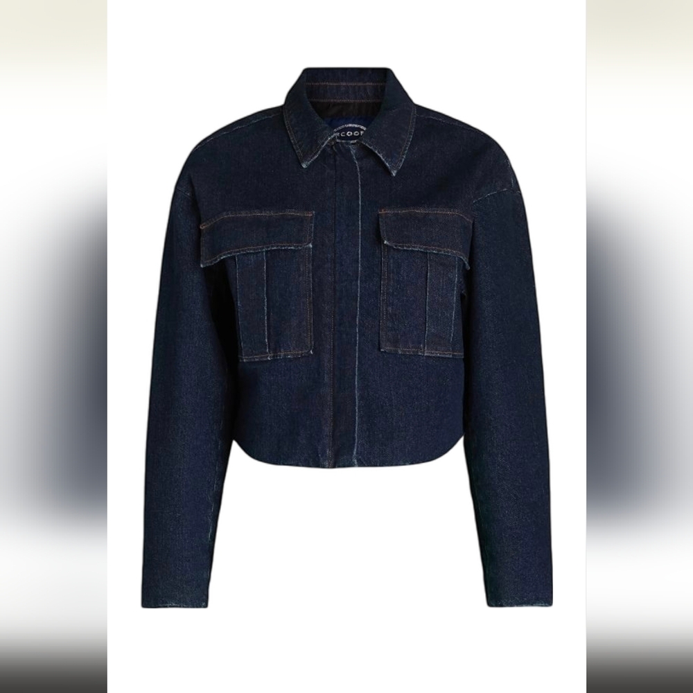 NWOT Scoop NYC Indigo Jean Jacket